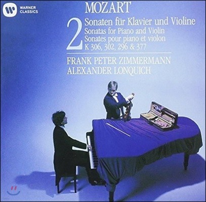Frank Peter Zimmermann Ʈ: ̿ø ҳŸ 2 K.306, 302, 296 & 377 (Mozart: Sonatas for Violin & Piano Vol.2)