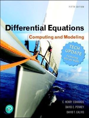 Differential Equations: Computing and Modeling (Tech Update) and Mylab Math with Pearson Etext -- 24-Month Access Card Package [With Access Code]