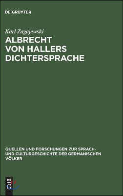 Albrecht von Hallers Dichtersprache