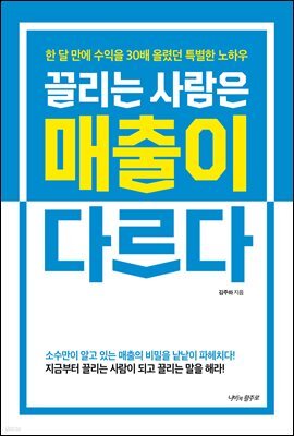 끌리는 사람은 매출이 다르다