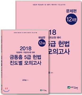 2018 헌법 진도별 모의고사