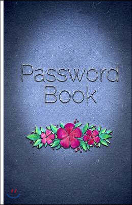 Password Book: Over 100 Record Login (Alphabetical With Tabs A-Z)Portable Size: Password Keeper, Password Organizer 5x8Inch