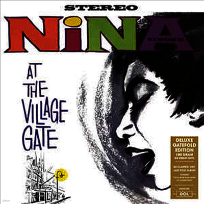 Nina Simone — At The Village Gate (Gatefold Cover) 앨범 커버