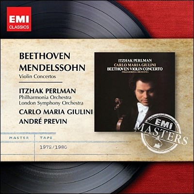 Itzhak Perlman 베토벤 / 멘델스존 : 바이올린 협주곡 (Beethoven & Mendelssohn: Violin Concertos)