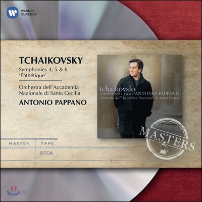 Antonio Pappano 차이코프스키 : 교향곡 4-6번 (Tchaikovsky : Symphonies No. 4 , 5 , 6 'Pathetique')