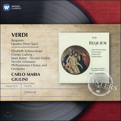Carlo Maria Giulini :  (Verdi: Requiem & Four Sacred Pieces)