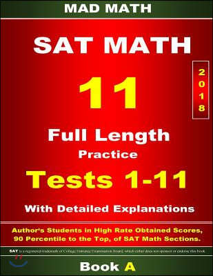 2018 New SAT Math Tests 01-11 Book A