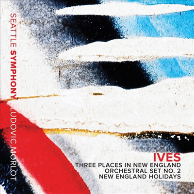 ̺꽺:  ǰ (Ives: Three Places in New England, Orchestral Set No.2, New England Holidays)(CD) - Ludovic Morlot