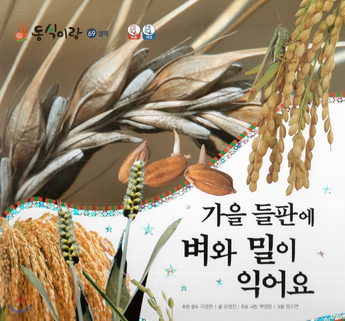 동식이랑 69 가을 들판에 벼와 밀이 익어요