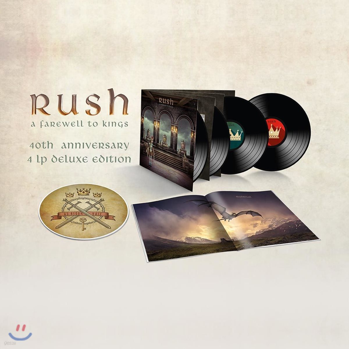 Rush (러쉬) - A Farewell To Kings [4LP 박스세트]