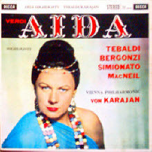 [LP] Renata Tebaldi, Herbert von Karajan - Verdi : aida (sel0057)