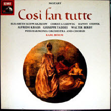 [LP] Karl Bohm, Elisabeth Schwarzkopf - Mozart : Cosi Fan Tutte (/ϵڽ/3LP/sls5028)