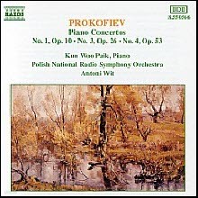 ǿ (Kun-Woo Paik), Antoni Wit - Prokofiev : Piano Concertos No.1, No.3, No.4 (/̰/8550566)