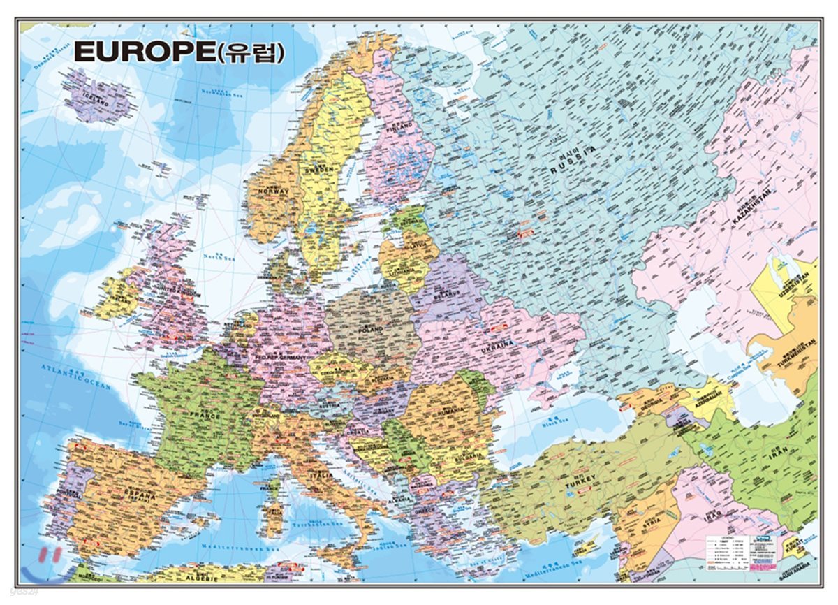 EUROPE-유럽 (코팅 원지-부착용)