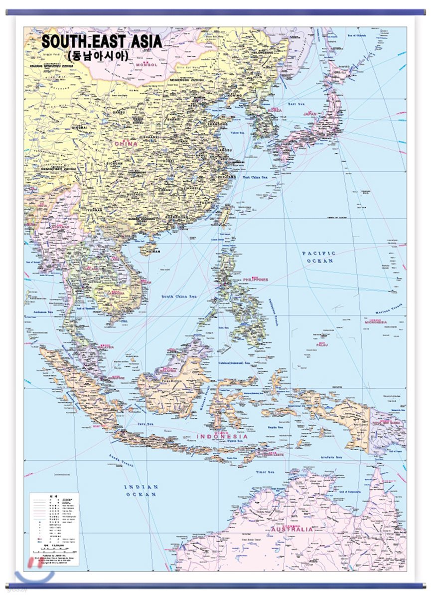 SOUTH EAST ASIA-동남아시아 (코팅 표구-걸이용)