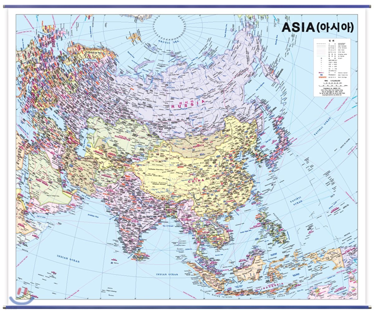 ASIA-아시아 (코팅 표구-걸이용)
