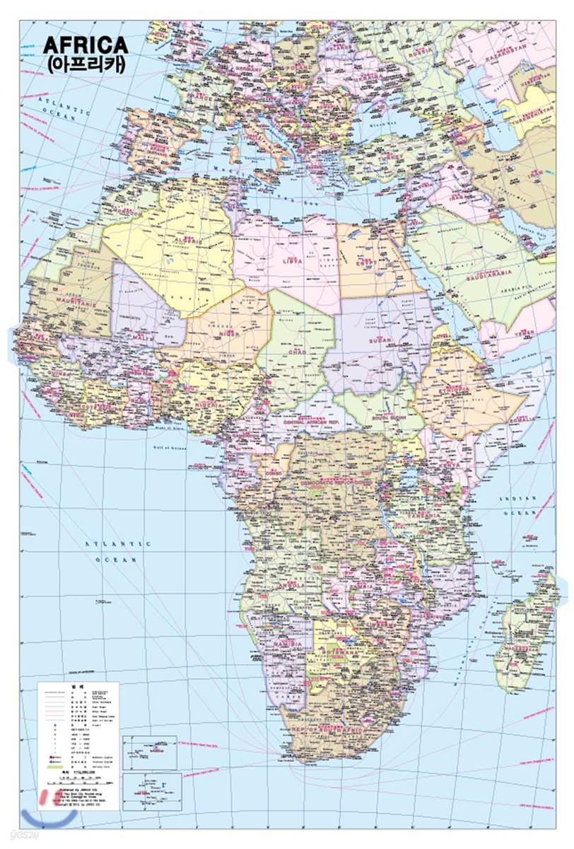 AFRICA-아프리카 (코팅 원지-부착용)