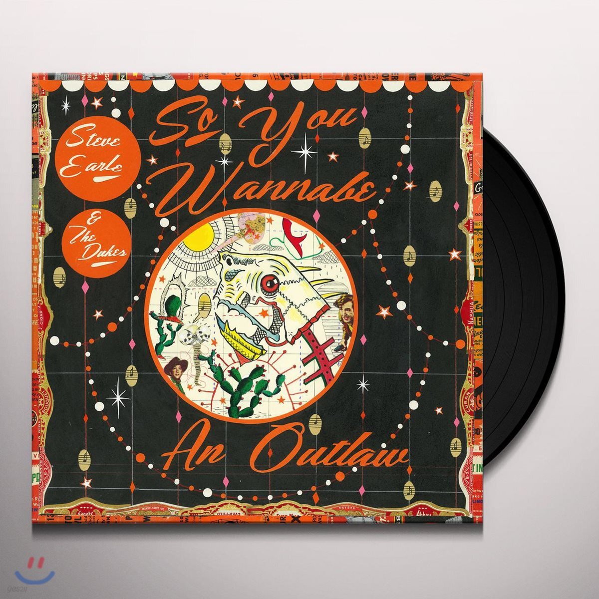Steve Earle & The Dukes (스티브 얼 앤 더 듀크스) - So You Wannabe an Outlaw [2LP]