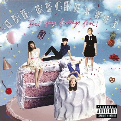 The Regrettes — Feel Your Feeling Fool! 앨범 커버
