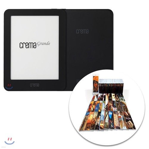 예스24 크레마 그랑데 (crema grande) : 블랙 + 시공디스커버리 총서 베스트 1~10 (전100권) eBook 세트