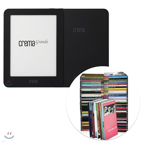 예스24 크레마 그랑데 (crema grande) : 블랙 + 지식 에디션 W eBook 세트