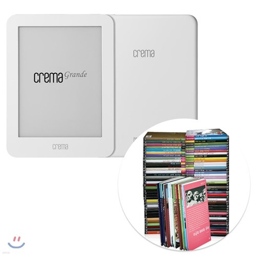 예스24 크레마 그랑데 (crema grande) : 화이트 + 지식 에디션 W eBook 세트