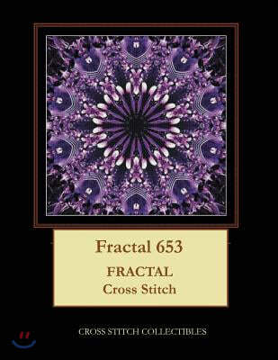 Fractal 653: Fractal Cross Stitch Pattern