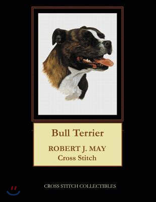 Bull Terrier II: Robt. J. May Cross Stitch Pattern