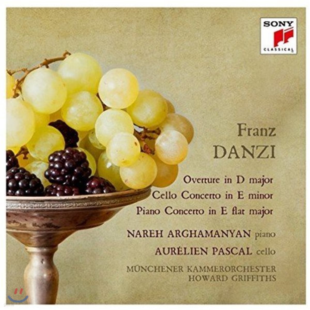 Howard Griffiths 프란츠 단치: 서곡, 첼로 협주곡, 피아노 협주곡 (Franz Danzi: Overture, Cello & Piano Concertos)