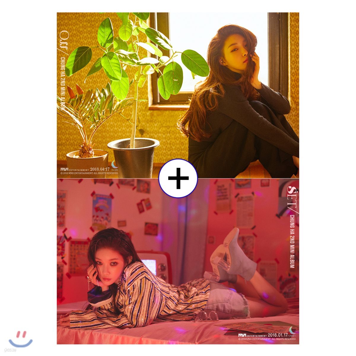 청하 - 미니앨범 2집 : OFFSET [OFF+SET ver.][SET]