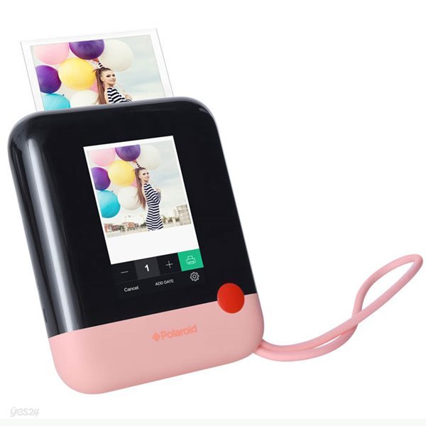 [썬포토정품] 폴라로이드 팝(POP) 즉석카메라(스마트폰 모바일 프린터) Pink