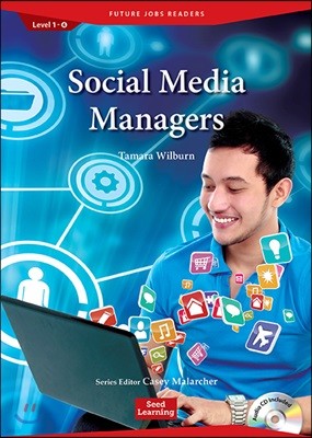 Future Jobs Readers Level 1 : Social Media Managers (Book & CD)