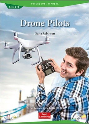 Future Jobs Readers Level 2 : Drone Pilots (Book & CD)