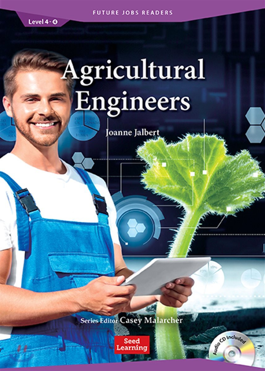 Future Jobs Readers Level 4 : Agricultural Engineers (Book &amp; CD)