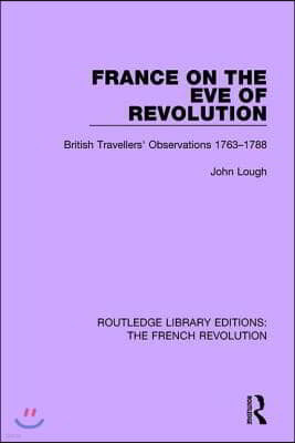 France on the Eve of Revolution