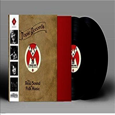 Various Artists — Real Sound Of Folk Music 앨범 커버