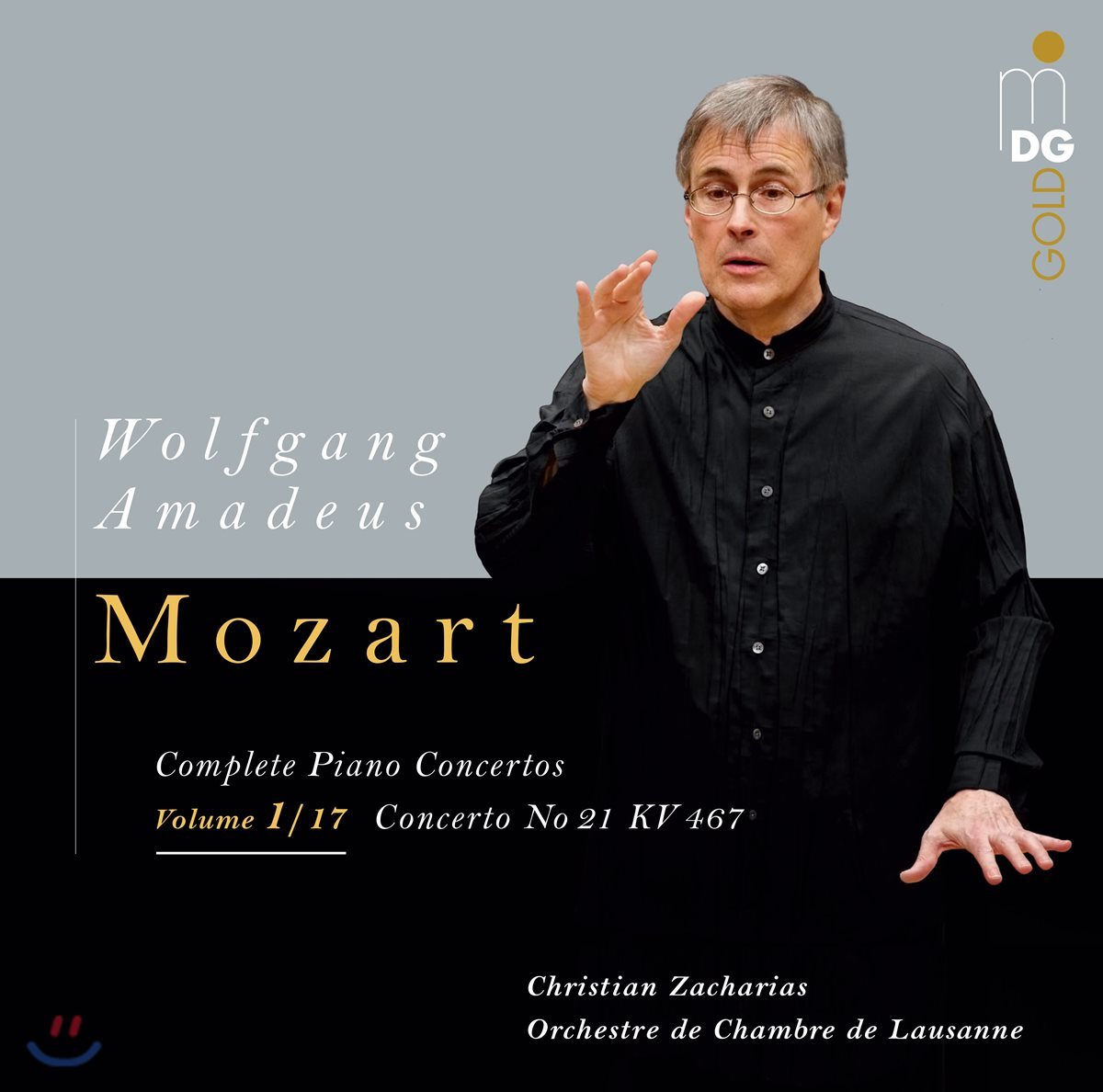 Christian Zacharias 모차르트: 피아노 협주곡 1집 - 21번 (Mozart: Complete Piano Concertos Vol.1/17 - KV467) [LP]