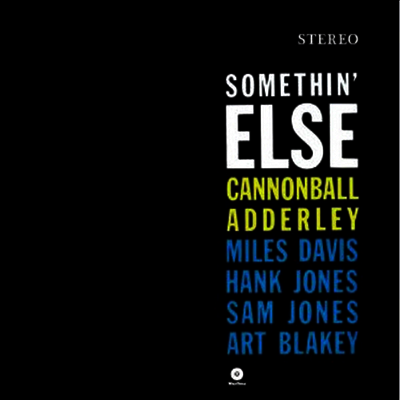 Cannonball Adderley — Somethin' Else (Bonus Track) 앨범 커버