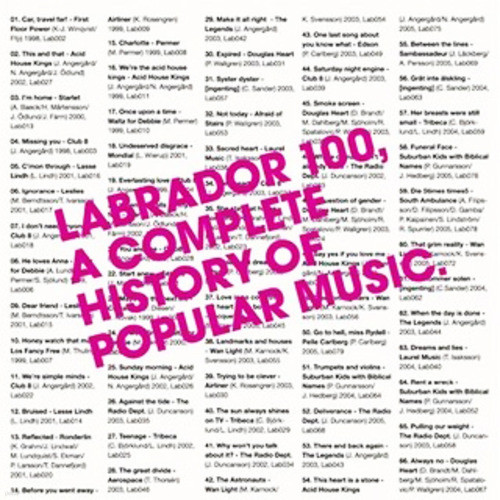 [주로파] V.A. / Labrador 100 - A Complete History (라브라도어 4CD/미개봉)