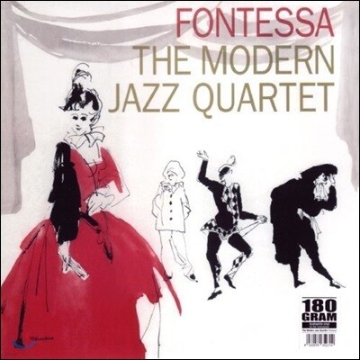 Milt Jackson,Modern Jazz Quartet,Connie Kay,John Lewis,Percy Heath — Modern Jazz Quartet (모던 재즈 쿼텟) - Fontessa 앨범 커버