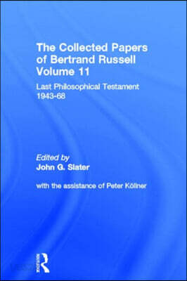 Collected Papers of Bertrand Russell, Volume 11
