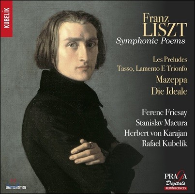 Rafael Kubelik / Ferenc Fricsay Ʈ:  1 - ְ, Ÿ ź ¸, , ̻ (Liszt: Symphonic Poems)
