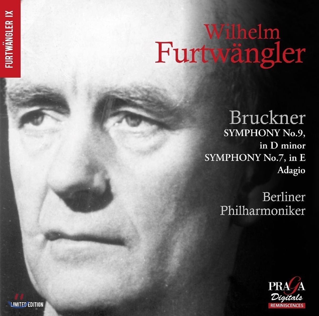 Wilhelm Furtwangler 브루크너: 교향곡 7번 중 아다지오 &amp; 9번 (Bruckner: Symphony Nos.7 &amp; 9)