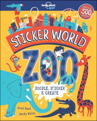 Lonely Planet Kids Sticker World - Zoo 1