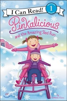 Pinkalicious and the Amazing Sled Run: A Winter and Holiday Book for Kids