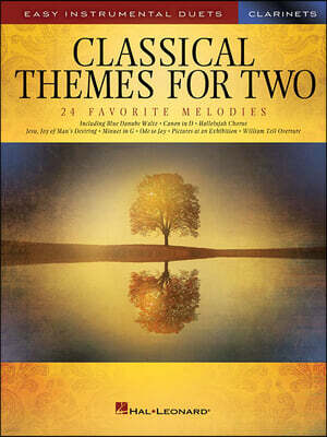 Classical Themes for Two Clarinets: Easy Instrumental Duets