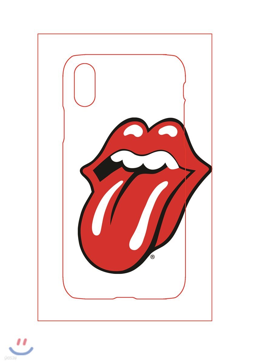 [아이폰 X] 롤링스톤스 THE ROLLING STONES Classic Tongue White 아이폰X 케이스 iPhoneX Case