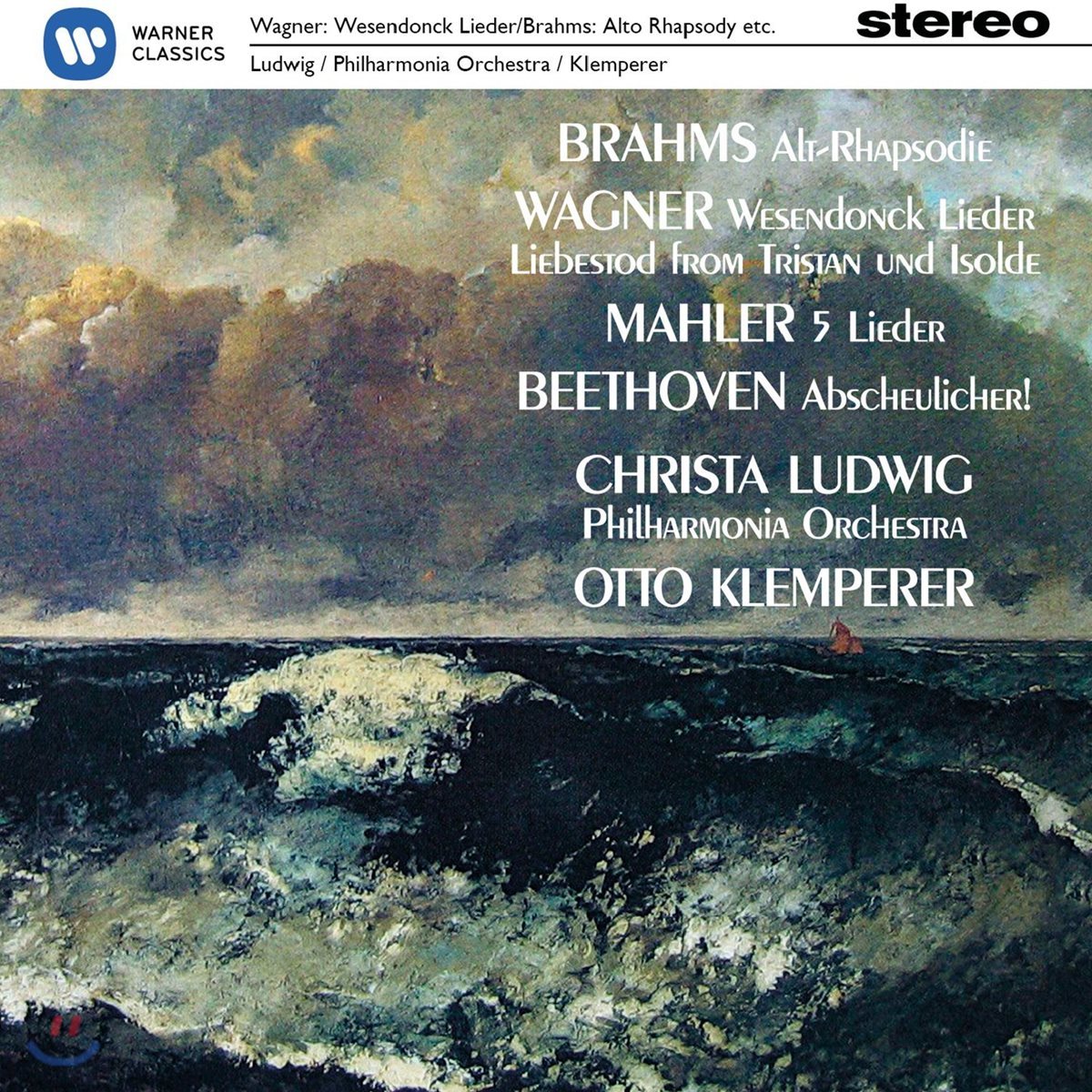 Otto Klemperer 브람스: 알토 랩소디 / 바그너: 베젠동크 가곡집 외 (Brahms: Alt-Rhapsodie / Wagner: Wesendonck Lieder)
