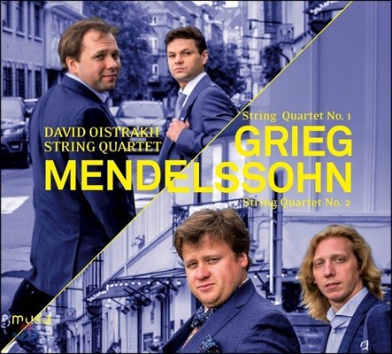 David Oistrakh String Quartet ׸ / ൨:   1, 2 (Grieg / Mendelssohn: String Quartets)