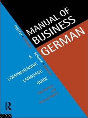 Manual of Business German: A Comprehensive Language Guide